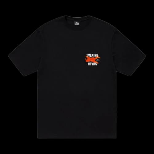 Stussy Talking Heads Remain In Light Tee 'Black'