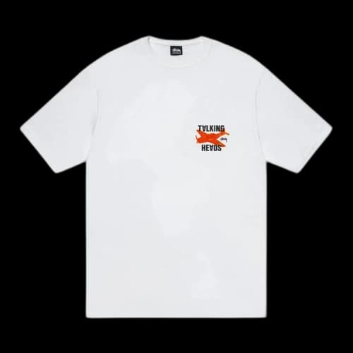Stussy Talking Heads Remain In Light Tee 'White'