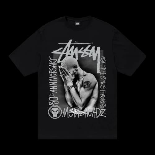 Stussy x Goldie Metalheadz 30 Tee 'Black'