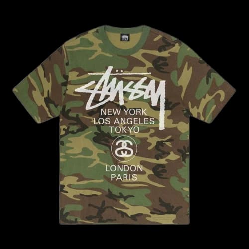 Stussy World Tour Tee 'Camo'