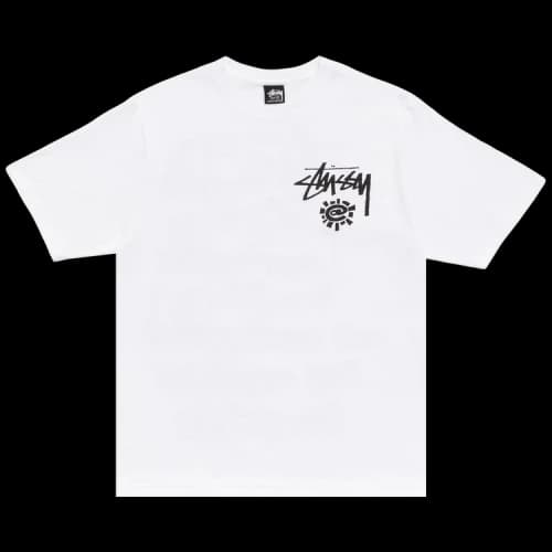 Stussy x Always Do What You Should Do World Tour T-Shirt 'White'