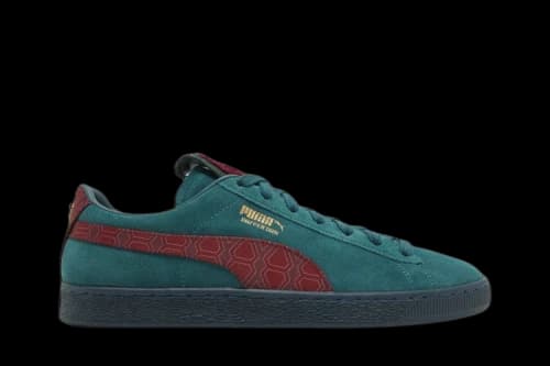 PUMA Dapper Dan x Suede 'Jacquard Print - Varsity Green'