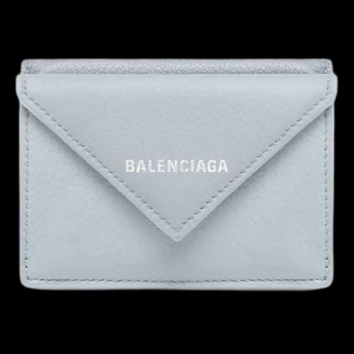 Balenciaga Papier Mini Wallet 'Blue' (Women's)
