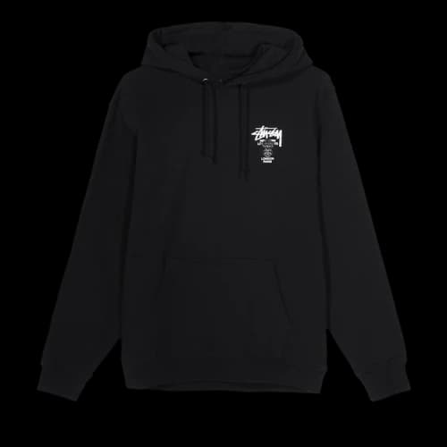 Stussy x Dover Street Market Hoodie 'Black'