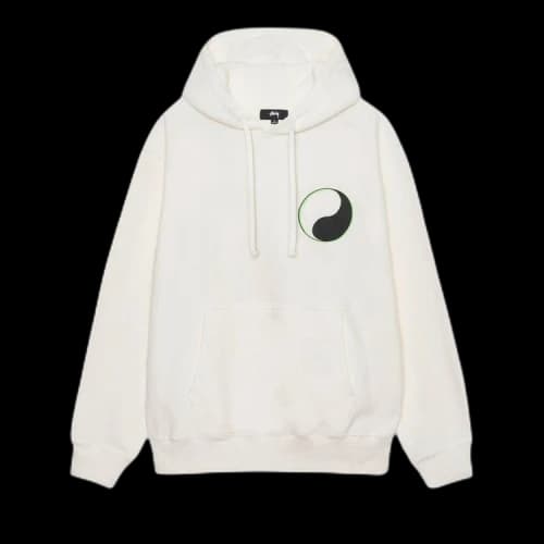 Stussy x Our Legacy Drop Shadow Pigment Dyed Hoodie 'Natural'