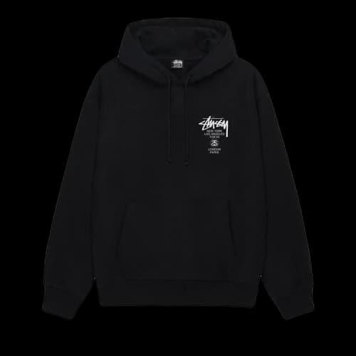 Stussy World Tour Hoodie 'Black'