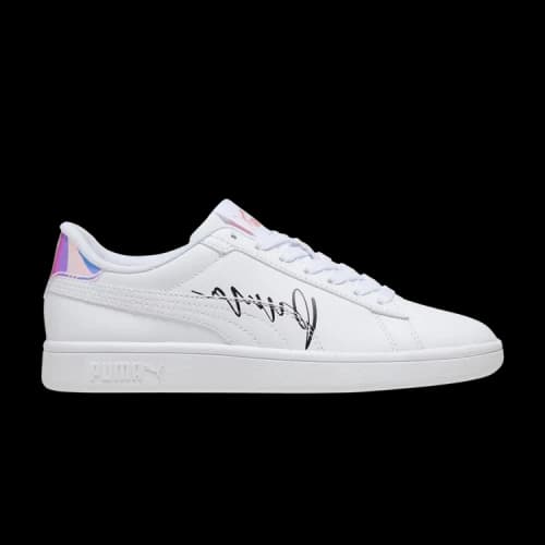 PUMA Smash 3.0 Leather Big Kid 'Crystal'