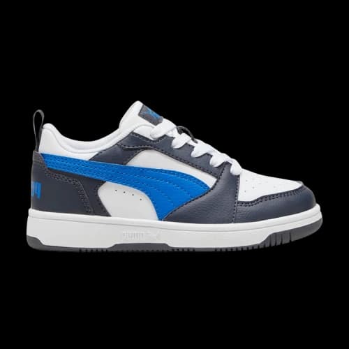 PUMA Rebound V6 Low Little Kid 'Hyperlink Blue Galactic Grey'