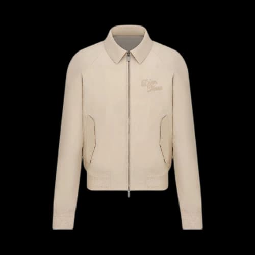 Dior x Denim Tears Zipped Blouson 'White'