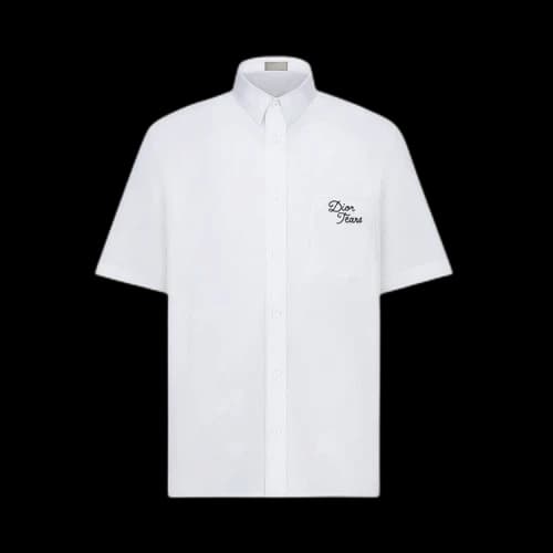 Dior x Denim Tears Short-Sleeve Shirt 'White'