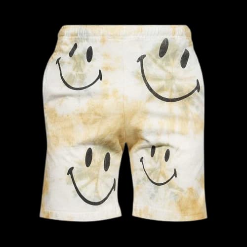 Market Smiley Shibori Dye Short 'Cream'