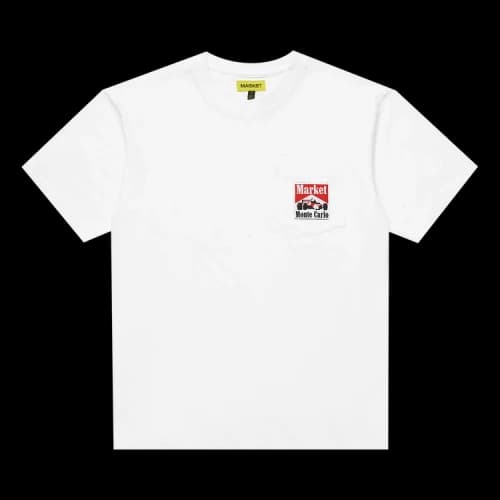 Market Racing Logo T-Shirt 'White'