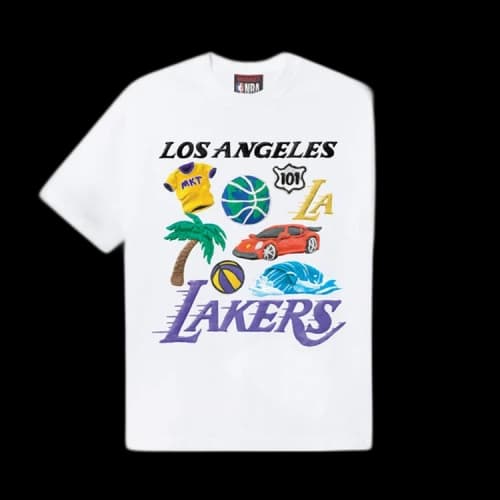 Market x NBA Lakers T-Shirt 'White'