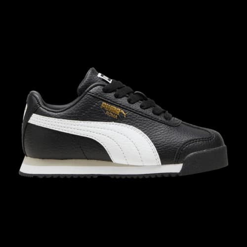PUMA Roma 24 Standard Little Kid 'Black White'