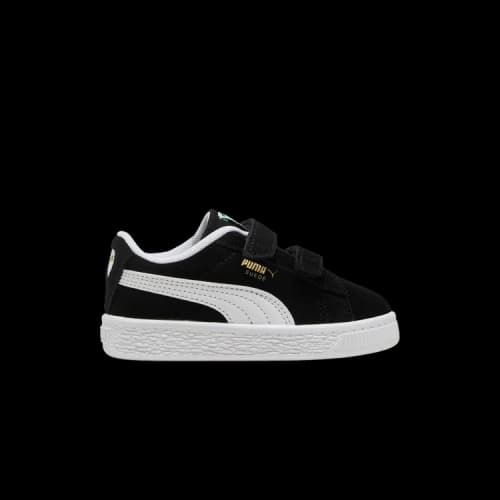 PUMA Suede Classic Velcro Toddler 'Black White'