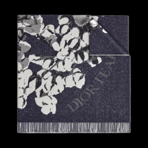 Dior x Denim Tears Blanket 'Navy Blue/White'