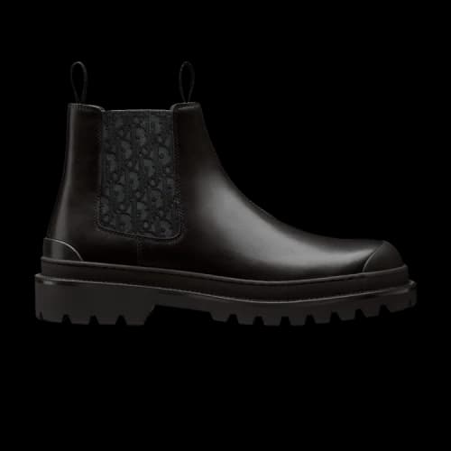 Dior Explorer Chelsea Boot 'Dior Oblique - Black'