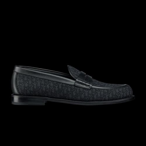 Dior Granville Loafer 'Dior Oblique - Black'