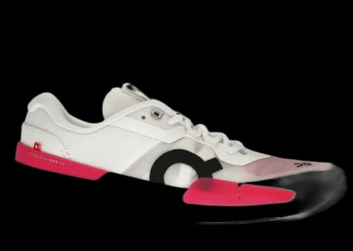 On The Roger Pro 2 Clay White Pink