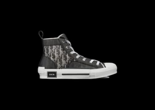 Dior B23 High Black White Oblique
