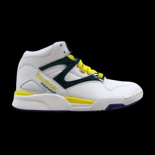 Reebok Pump Omni Lite 'White Royal Yellow' Sample