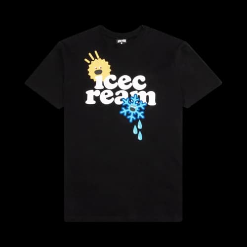 Icecream Cracks Short-Sleeve Tee 'Black'