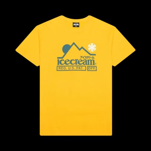 Icecream At The Top Short-Sleeve Tee 'Spectra Yellow'