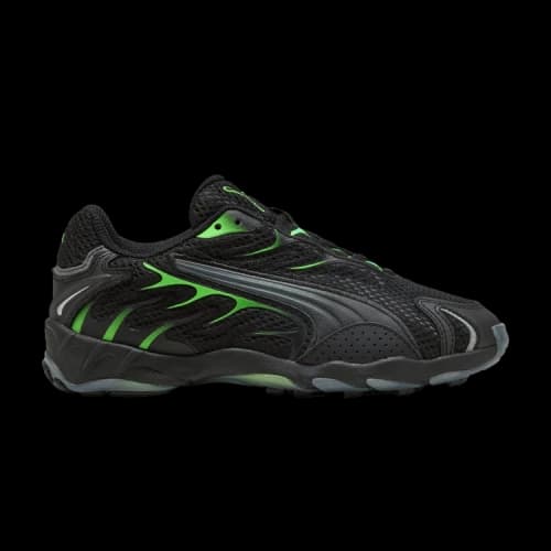 Puma Inhale Big Kid 'Black Green Glare'