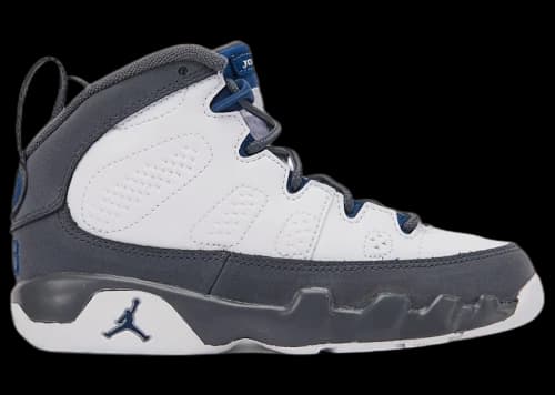 Jordan 9 Retro Flint Grey French Blue (2026) (PS)