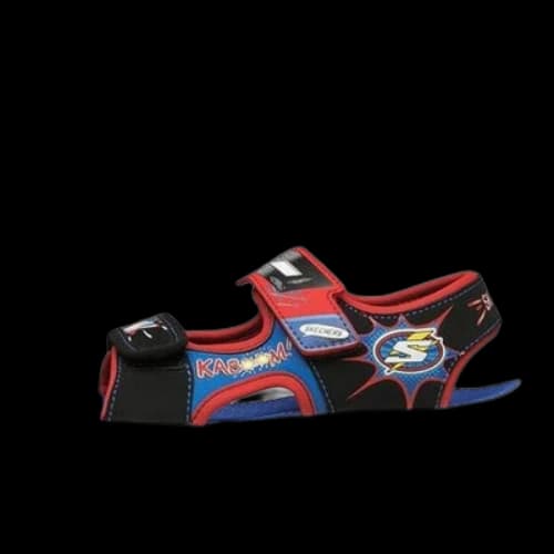 (GS) Skechers C- Flex Sandal 2.0 'Blue Red Black'