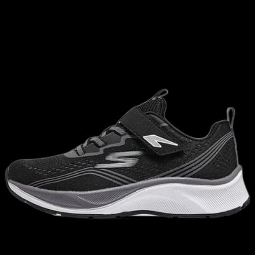 (GS) Skechers Microspec Max 'Black Grey'