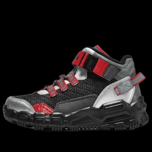 (GS) Skechers Adventure Track 'Black Grey Red'