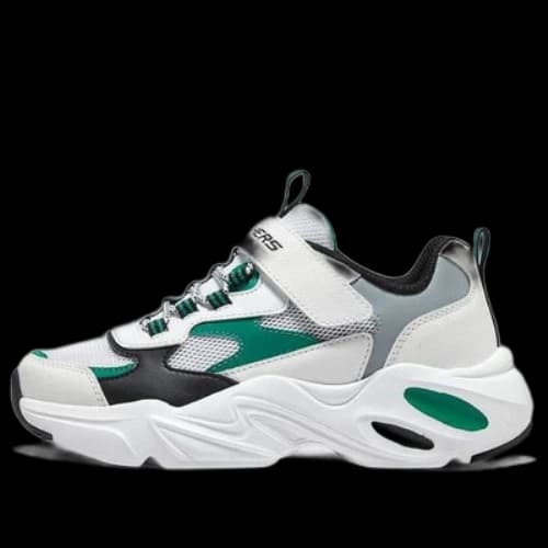 (GS) Skechers DLITES 1.0 'White Green'