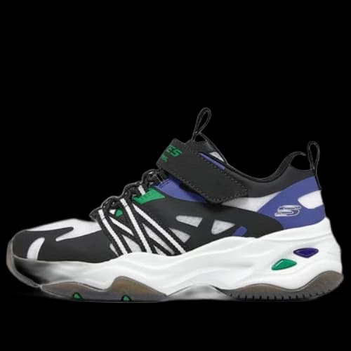 (GS) Skechers DLITES 'Black Blue White'