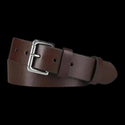 Polo Ralph Lauren Italian Saddle Leather Belt Brown