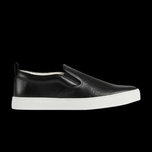 Gucci Slip-On 'GG Embossed - Black'