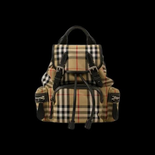 Burberry Print Small Rucksack 'Tan'