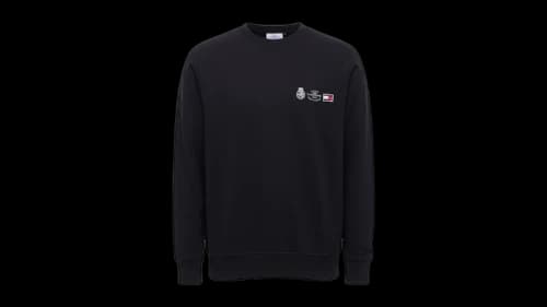 Tommy Hilfiger Small Crest Outline Crewneck Sweater Black