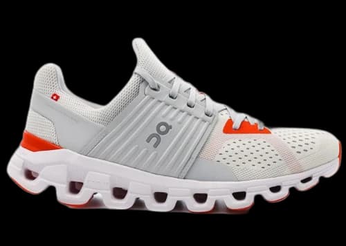 On Running Cloudswift White Flame Orange
