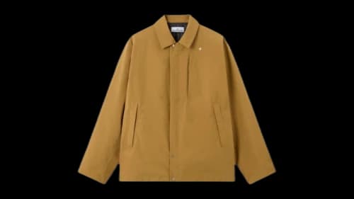 Stone Island 3L Gore-Tex Made Bionic Poly Stellina 4100043 Jacket Dark Beige