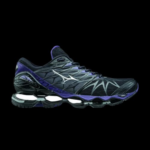 Mizuno Wave Prophecy 7 'Black Silver Purple' (Women's)
