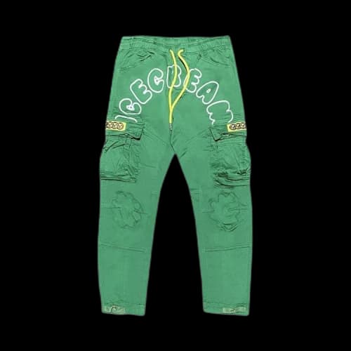 Icecream Clock Cargo Pant 'Pine Green'