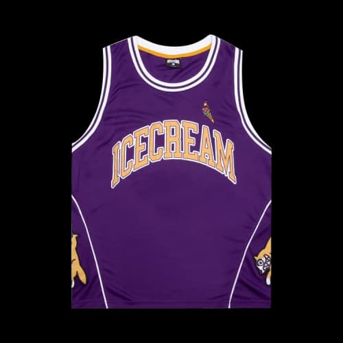 Icecream Shot Clock Basketball Tank 'Acai'