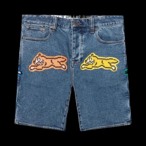 Icecream Arch Jean Shorts 'Blue'