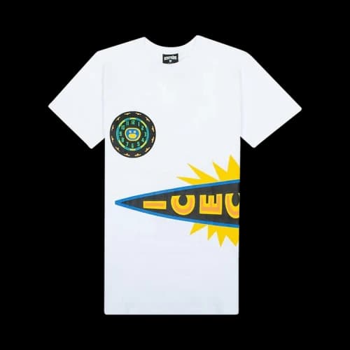 Icecream Tick Tock Tee 'White'