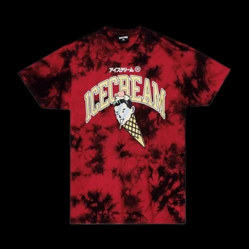 Icecream Spoon Fed Short-Sleeve Knit 'Tango Red'