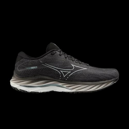 Mizuno Wave Rider 27 2E Wide 'Ebony Illusion Blue'