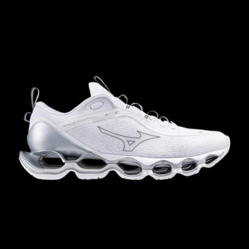 Mizuno Wave Prophecy 13 'White Metallic Grey' (Women's)
