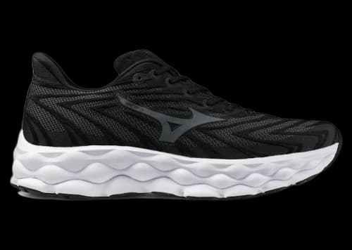 Mizuno Wave Sky 8 Black Metallic Grey