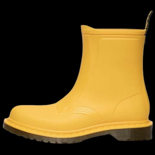 Dr.Martens 1460 PVC Waterproof Rain Boots Unisex Yellow